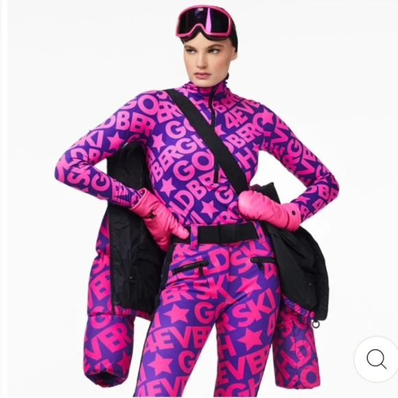 Goldbergh Pink Hilja Ski Mittens Gloves - Picture 7 of 16